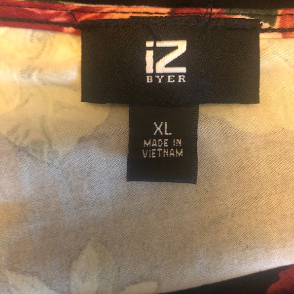 IZ Byer faux wrap rose dress . Size XL. Euc - Picture 9 of 10